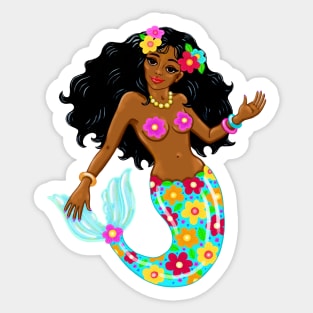 Mexican Mermaid Sticker